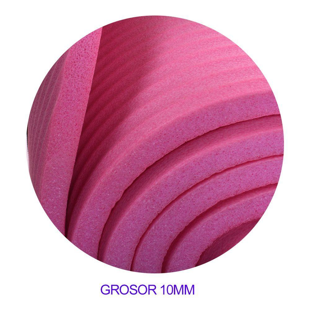 MAT YOGA 10MM CON CORREA 183CM X61CM FUCSIA BEST HEALTH-3