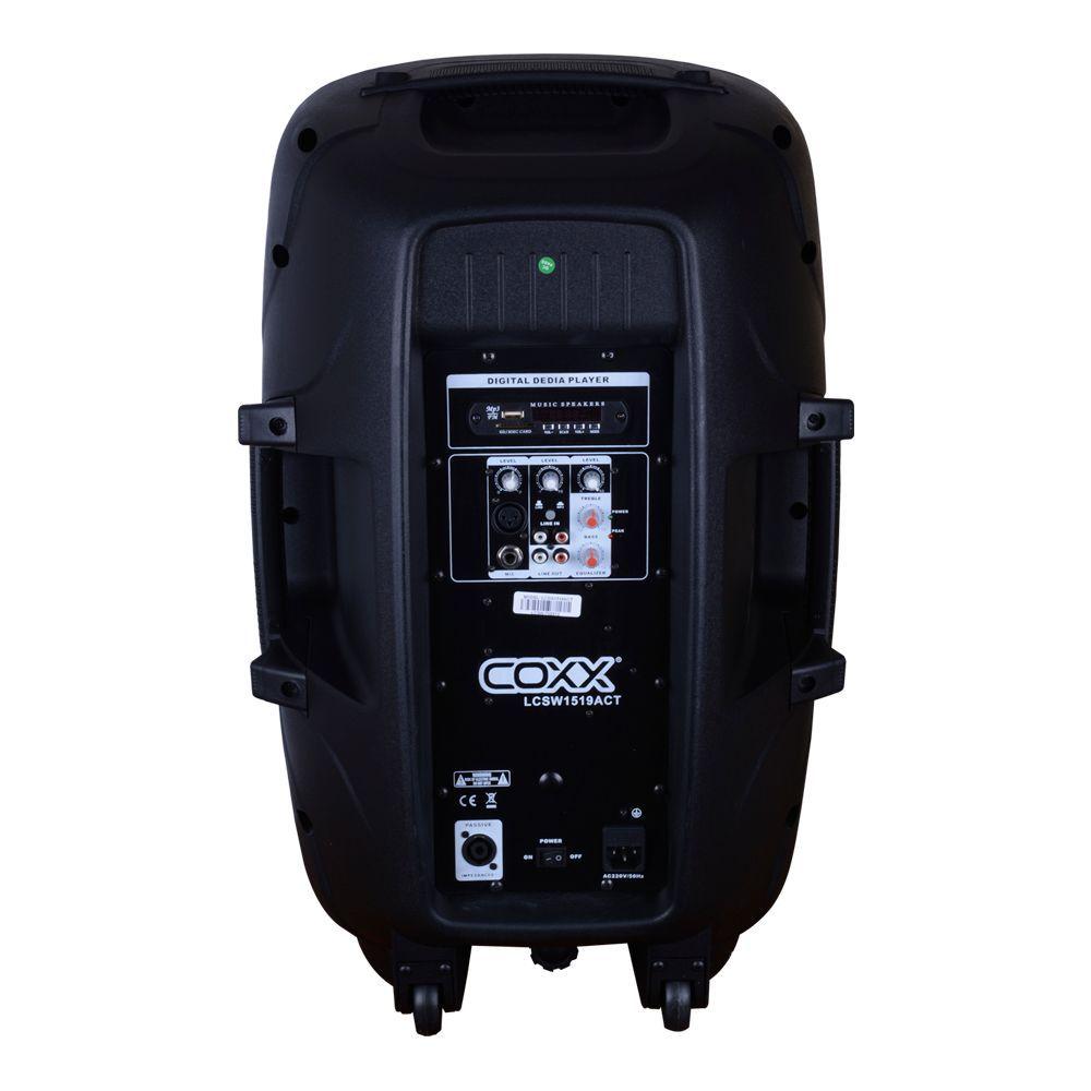 CAJA ACUSTICA ACTIVA 15 300W BLUETOOTH USB LCSW 1519 COXX-2