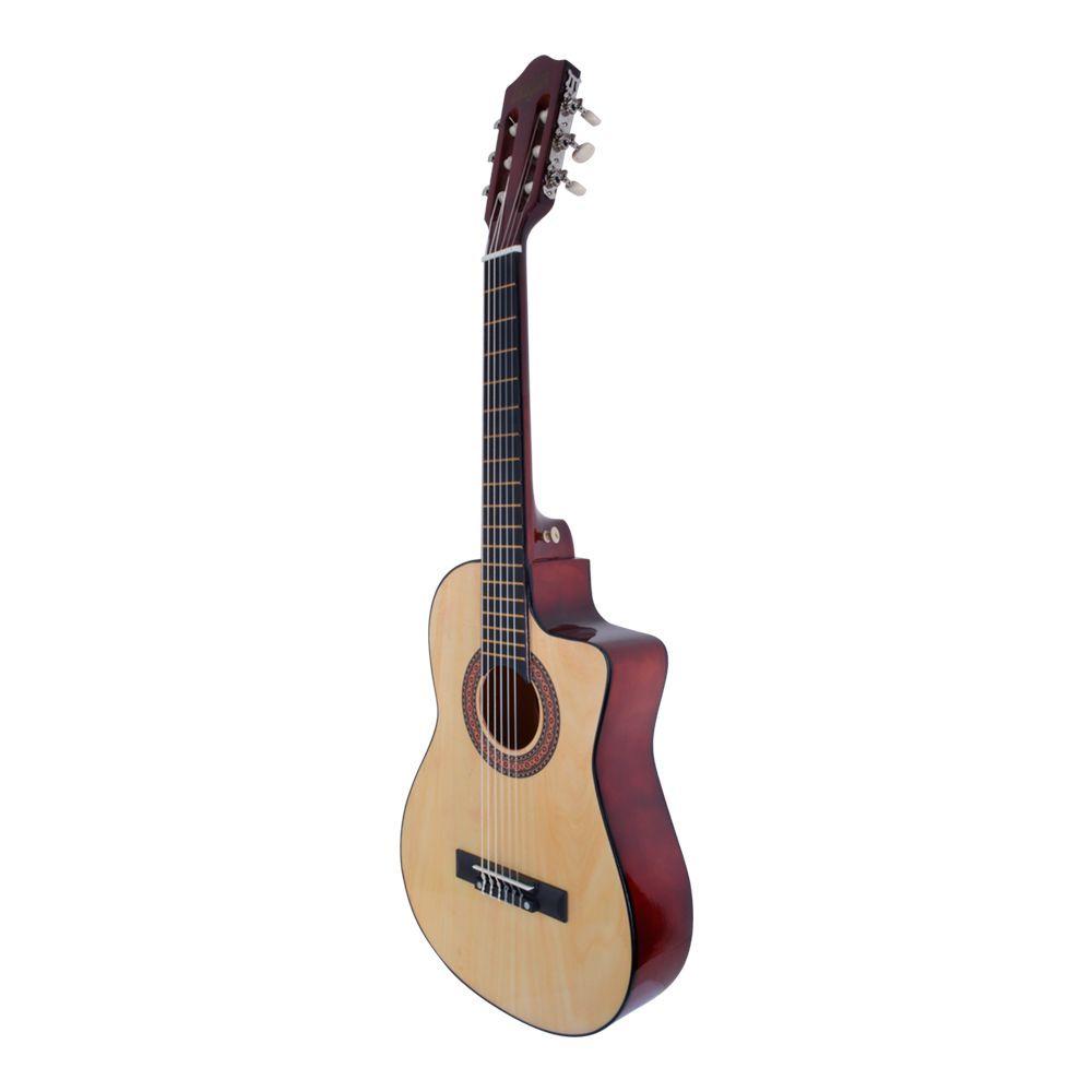 GUITARRA CUTAWAY 34" NATURAL ZAR-34CUT ZARAGOZA-2
