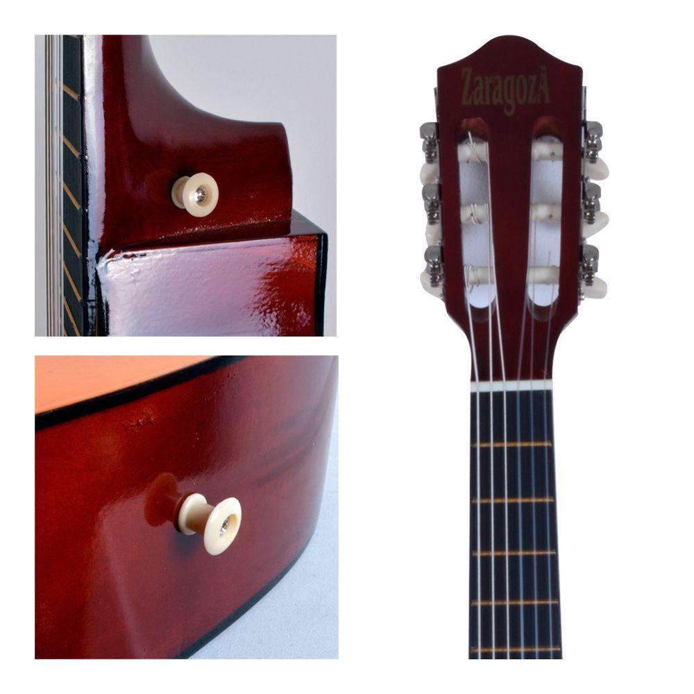 GUITARRA CUTAWAY 34" NATURAL ZAR-34CUT ZARAGOZA-3