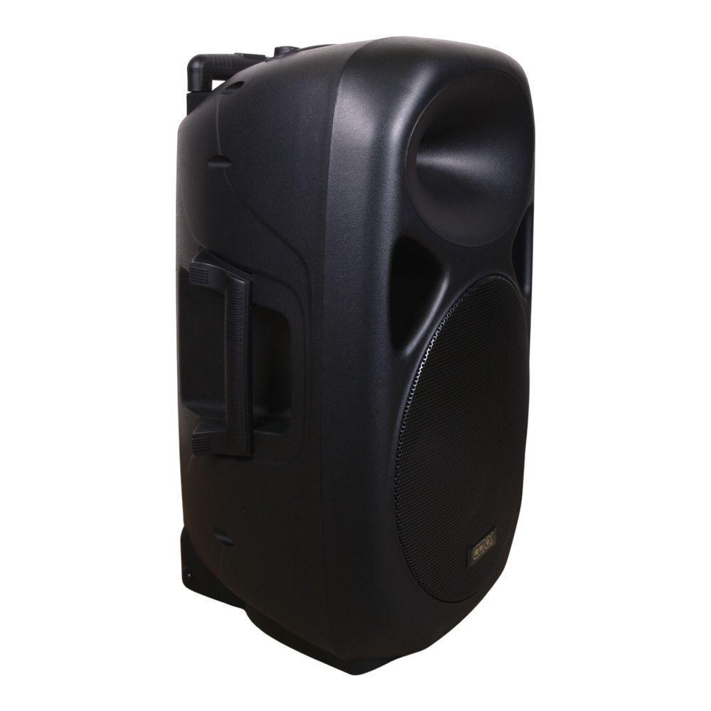 CAJA ACUSTICA PARLANTE PORTATIL 15 CON 2MIC MODELO Q15UFRW COXX-3