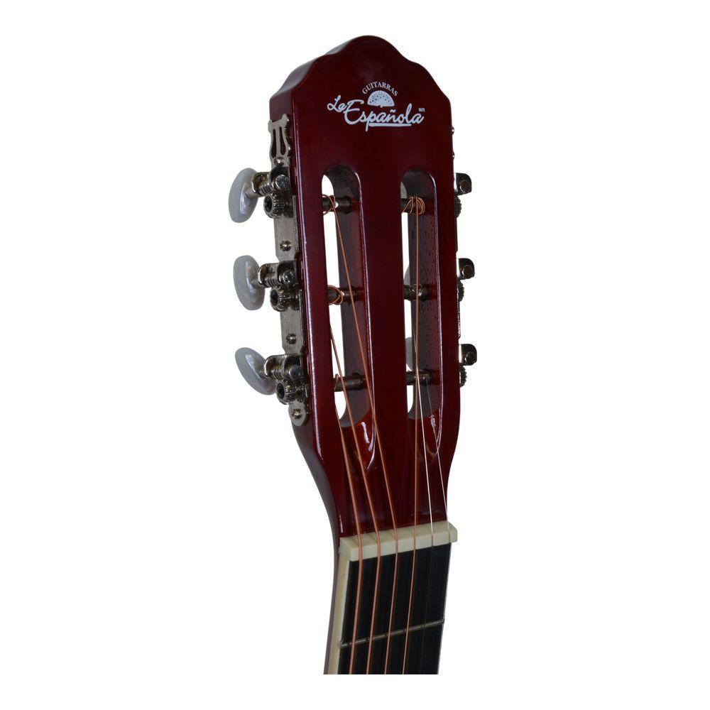 GUITARRA ELECTROACUSTICA 39 CDAS METALICAS CUTAWAY NATURAL LA ESPAÑOLA-2