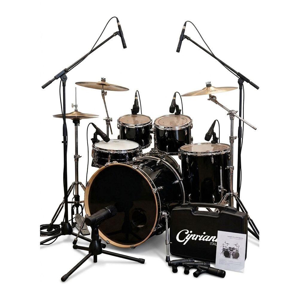 SET DE 7 MICRÓFONOS PARA BATERÍA BAT-7 CIPRIANI-4