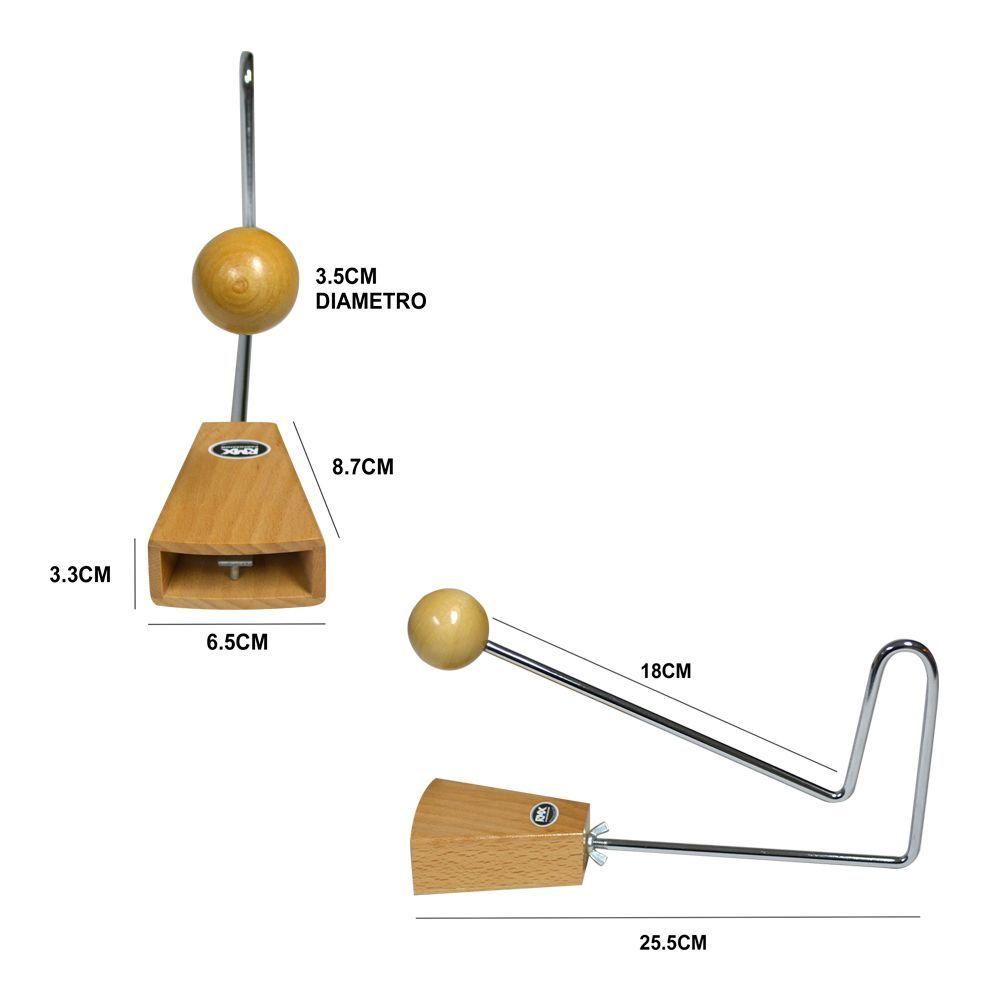 VIBRASLAP DE PERCUSIÓN DE MANO MOD.: TDA-100 RMX-3