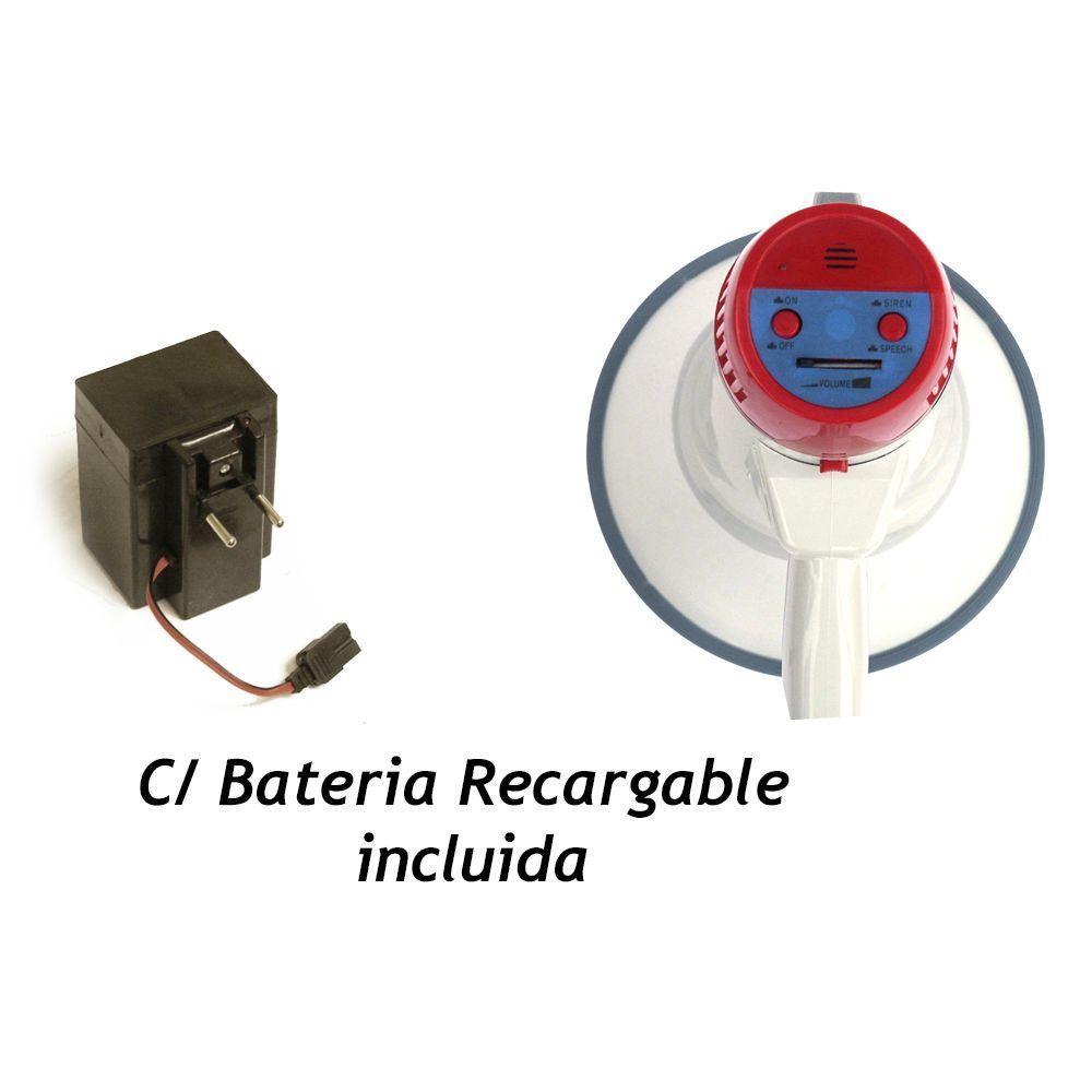 MEGAFONO 25W CON BATERIA 12VT BESTAMERICA-2