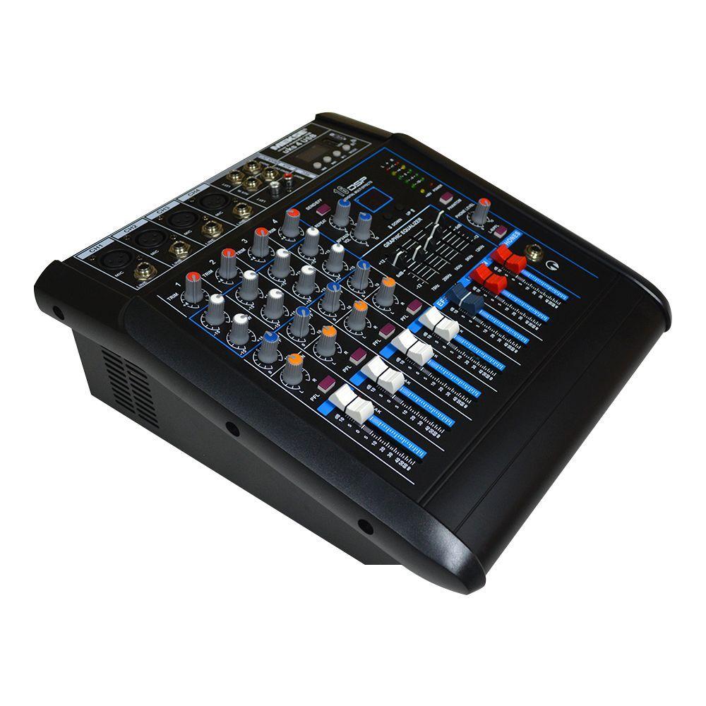 CONSOLA POWER MIXER 4CH BLUETOOTH UKS-4USB MEKSE-1