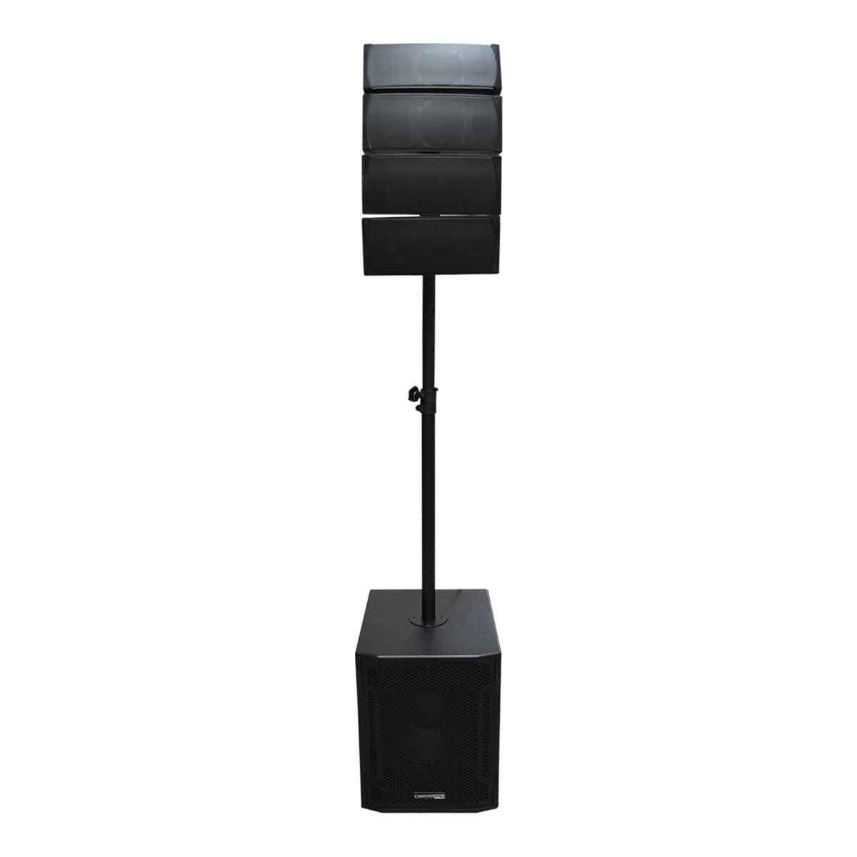 SISTEMA ARRAY SUB12 4 SATS 550W RMS 1500W MAX CARVERPRO CSR 124-0