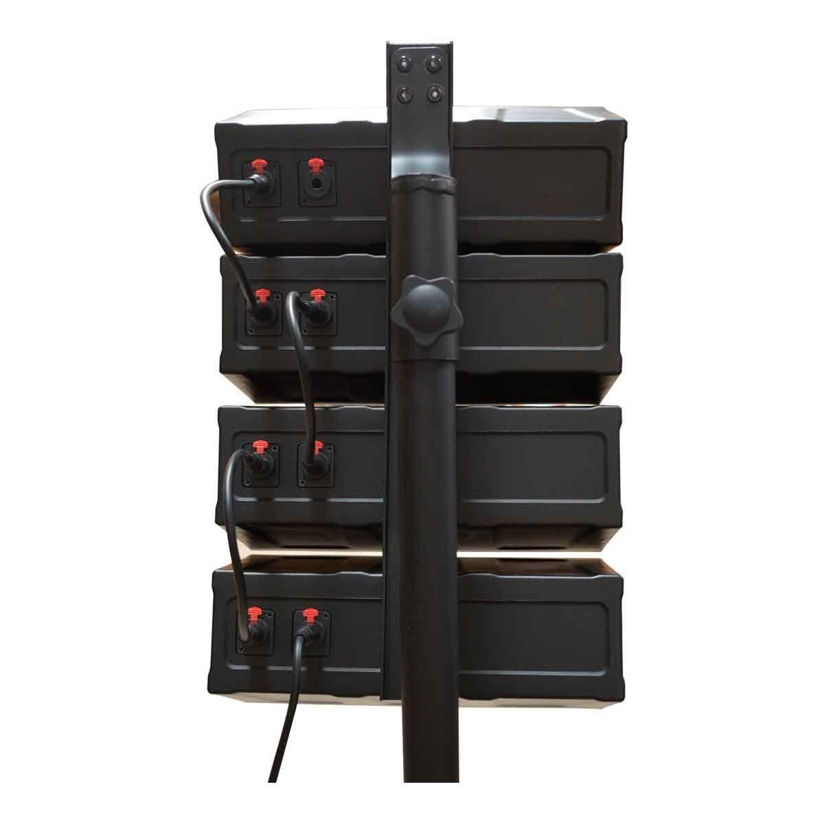 SISTEMA ARRAY SUB12 4 SATS 550W RMS 1500W MAX CARVERPRO CSR 124-3