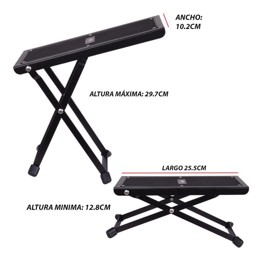 TABURETE METAL NEGRO MOD. TA-100 RMX-4