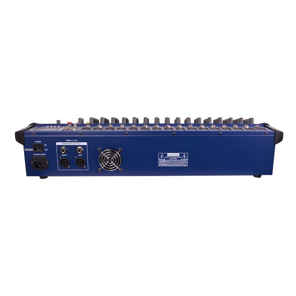 CONSOLA POWER MIXER 16CH BLUETOOTH+ USB UKS-16USB MEKSE-2