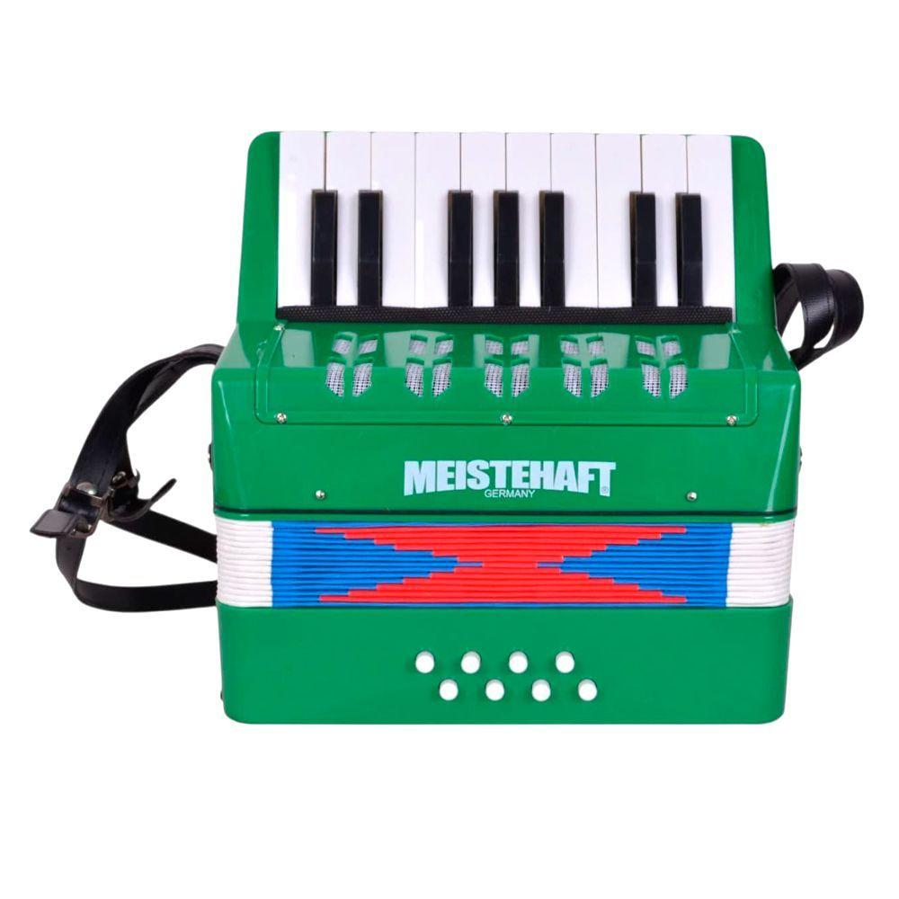 ACORDEON NIÑO 8 BAJOS VERDE MT-3020 MEISTEHAFT-0