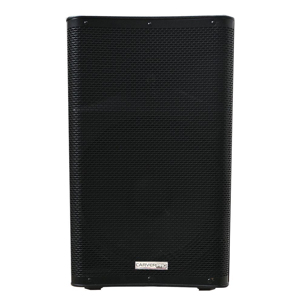 KIT DE AMPLIFICACION MIXER 8 CANALES 2 CAJAS ACTIVAS CARVERPRO 415 BT-4