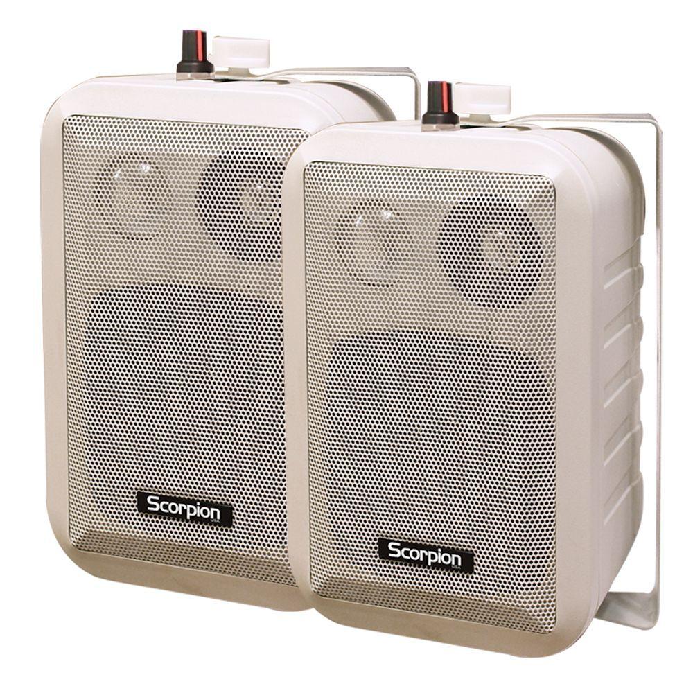 PAR DE PARLANTES AMBIENTAL PARA MURO SCORPION W 140TCV-0