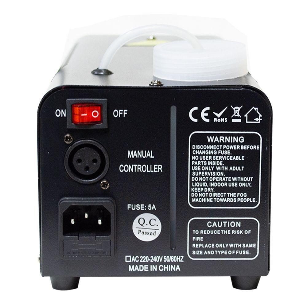 MAQUINA DE HUMO 400W 3LEDS*1W RGB MOD-018-8/L CARVER FX-2