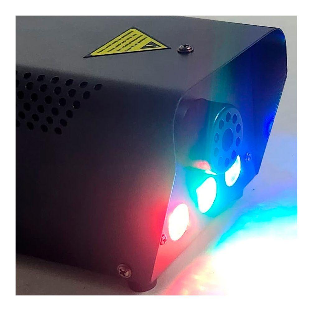 MAQUINA DE HUMO 400W 3LEDS*1W RGB MOD-018-8/L CARVER FX-3