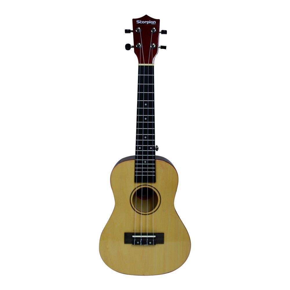 UKELELE TENOR NATURAL 24 MOD.SCUK-10T/BR SCORPION-0