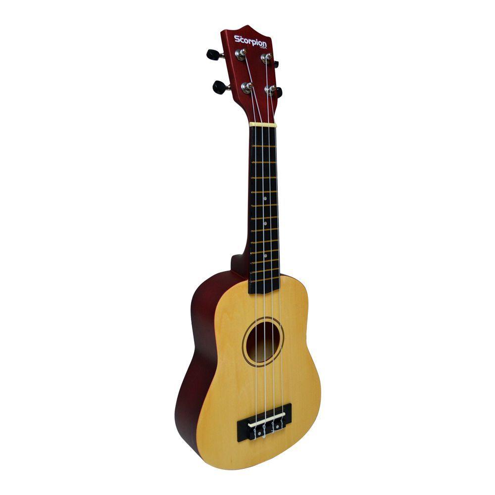 UKELELE TENOR NATURAL 24 MOD.SCUK-10T/BR SCORPION-1