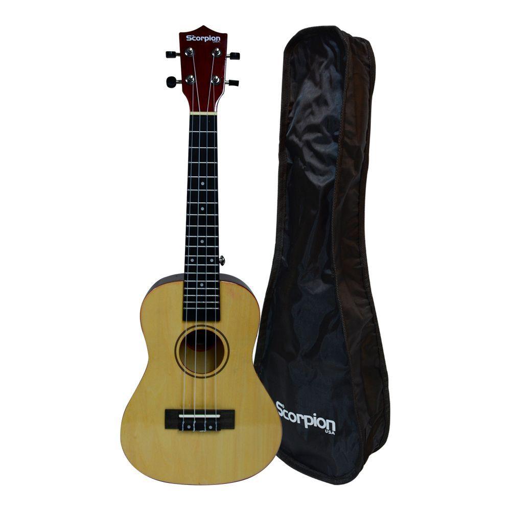 UKELELE TENOR NATURAL 24 MOD.SCUK-10T/BR SCORPION-2