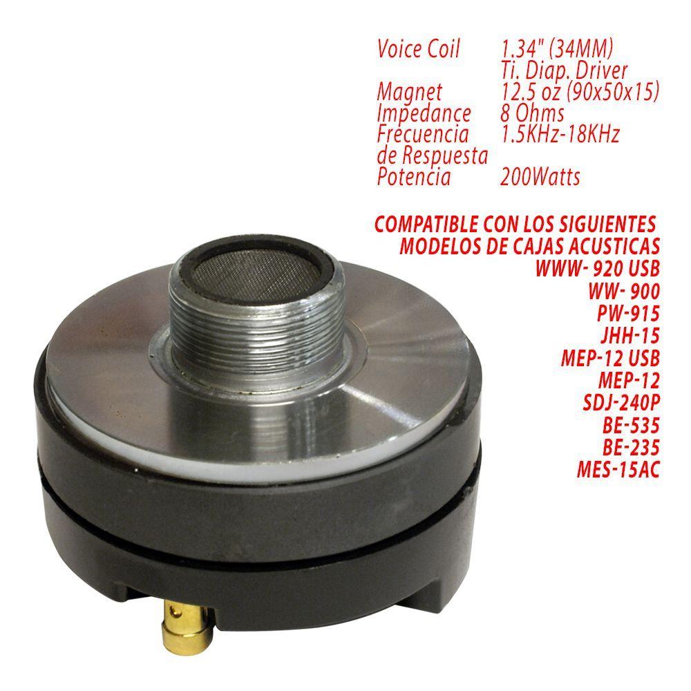 DRIVER AGUDO 200W - 8 OHMS TLA-1820 MEKSE-2