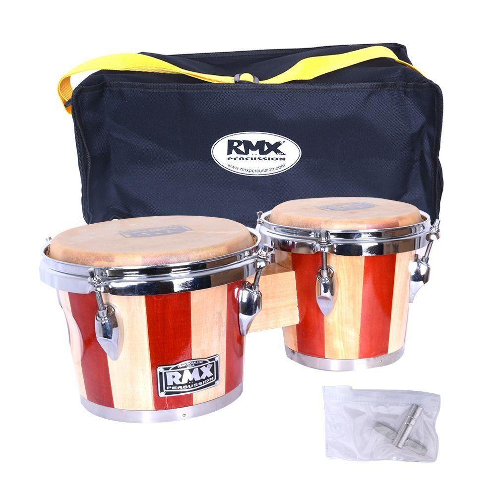 BONGO 7 8 NATURAL RAYAS CON FUNDA W7080 CN RMX-3