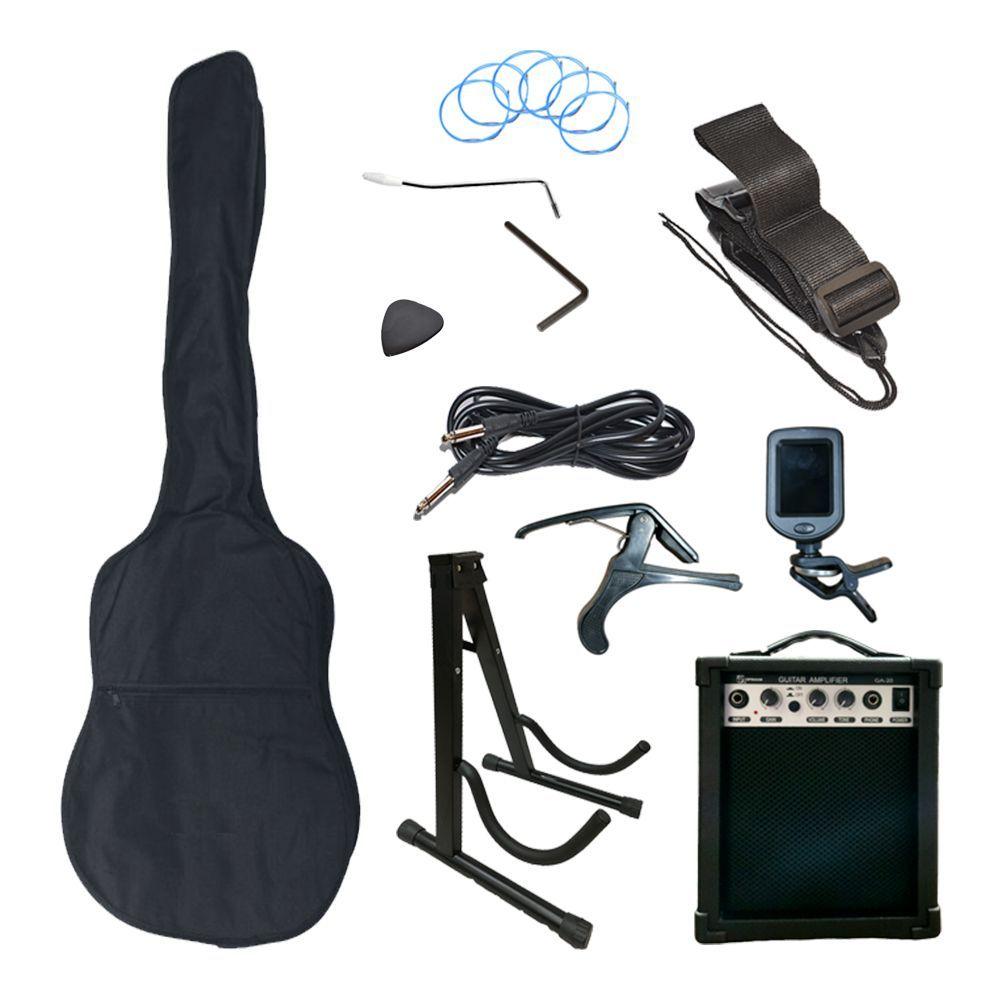 PACK GUITARRA ELECTRICA SUNBURST CIPRIANI POLLUX-1 SB/BK-3