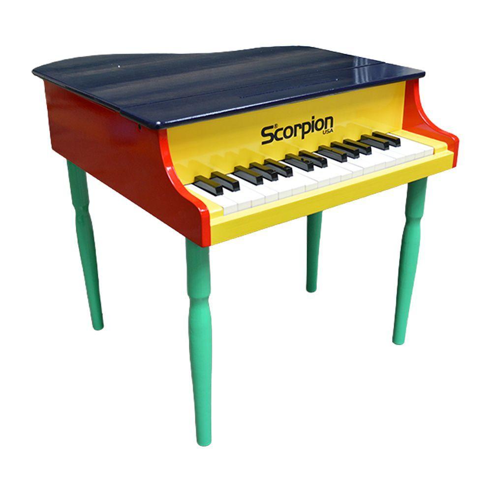 PIANO INFANTIL DE COLA 30N MULTICOLOR PDT 50 MC SCORPION-2