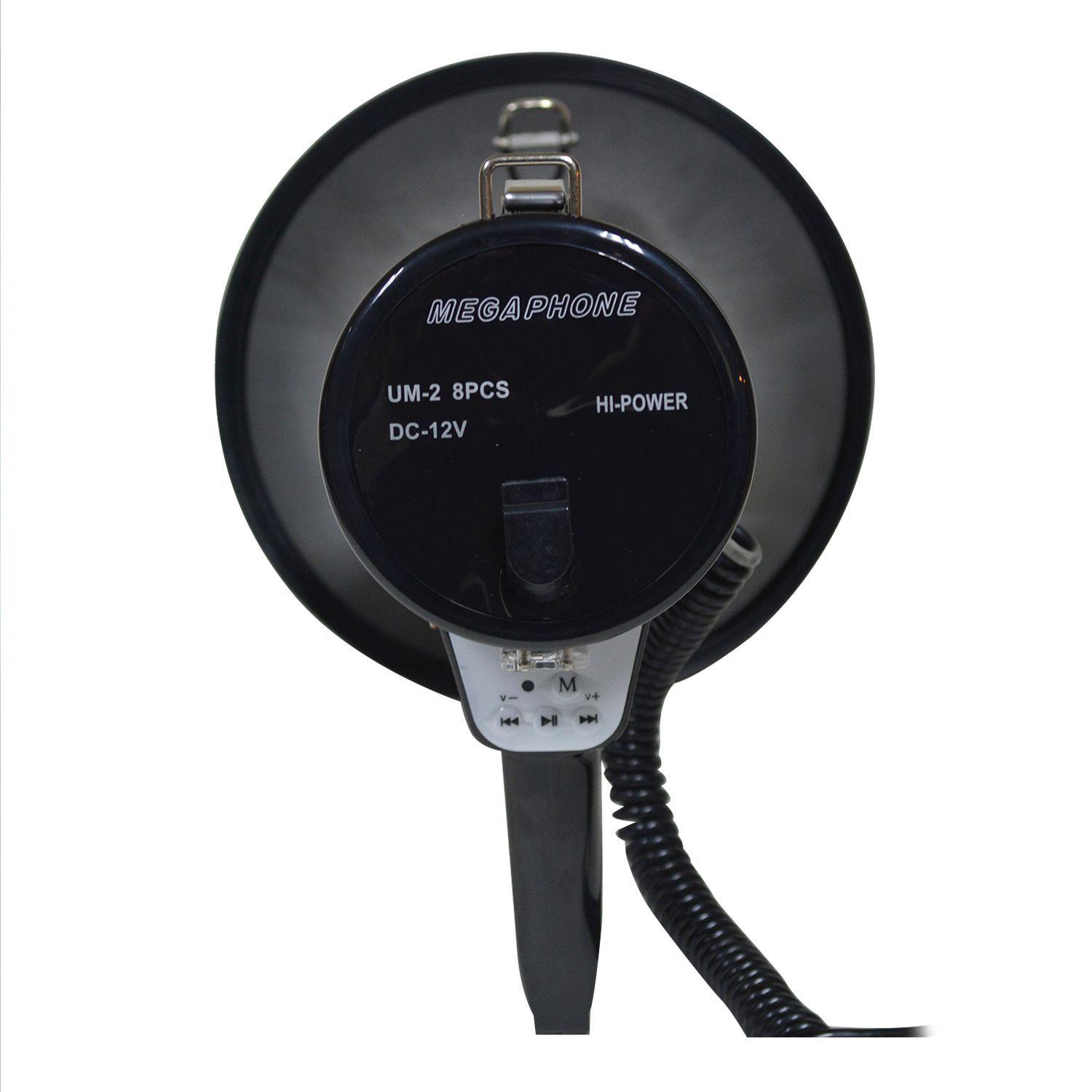 MEGAFONO 50W NEGRO CON BLUETOOTH PYM-181AU/BK POLYVOX-2