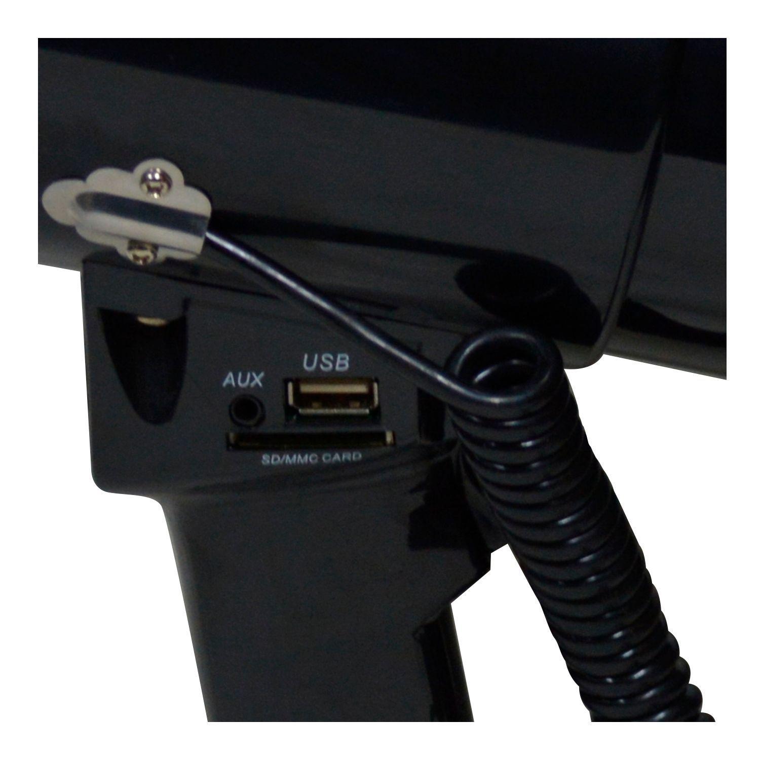 MEGAFONO 50W NEGRO CON BLUETOOTH PYM-181AU/BK POLYVOX-6