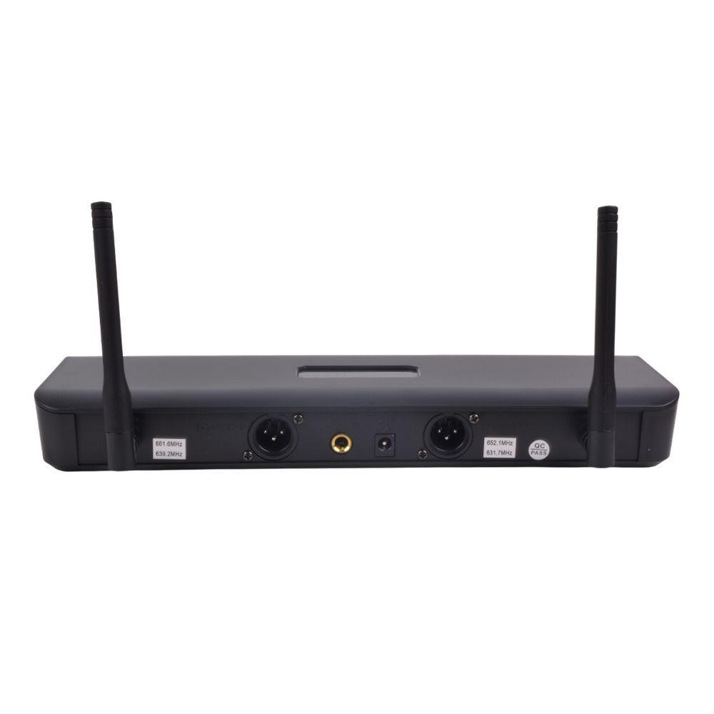 SET 4 MICR FONOS INALAMBRICOS UHF DE MANO GEMINI WUHN 4-2