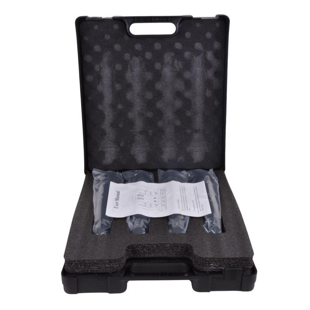 SET 4 MICR FONOS INALAMBRICOS UHF DE MANO GEMINI WUHN 4-4