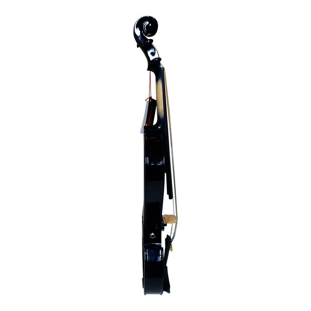 VIOLIN ELECTRICO NEGRO CON ESTUCHE MOD.THREE ETINGER-2