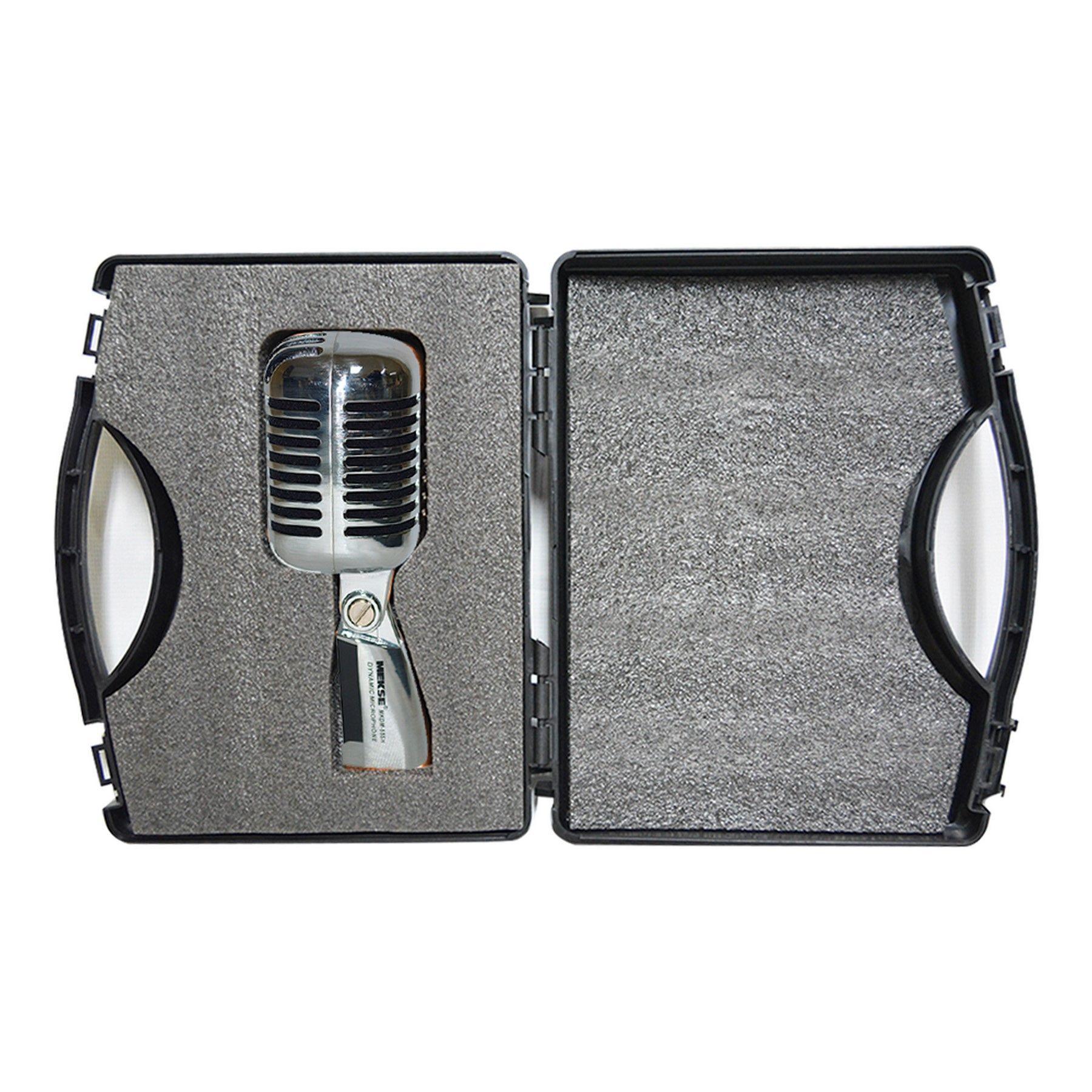 MICROFONO VOCAL CROMADO MOD MKDM 55SH MEKSE-2
