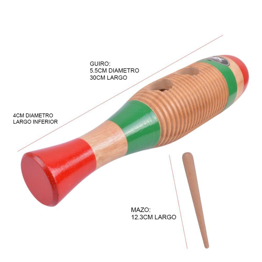 GUIRO DE MADERA TIPO PESCADO MOD RE 29 RMX-2