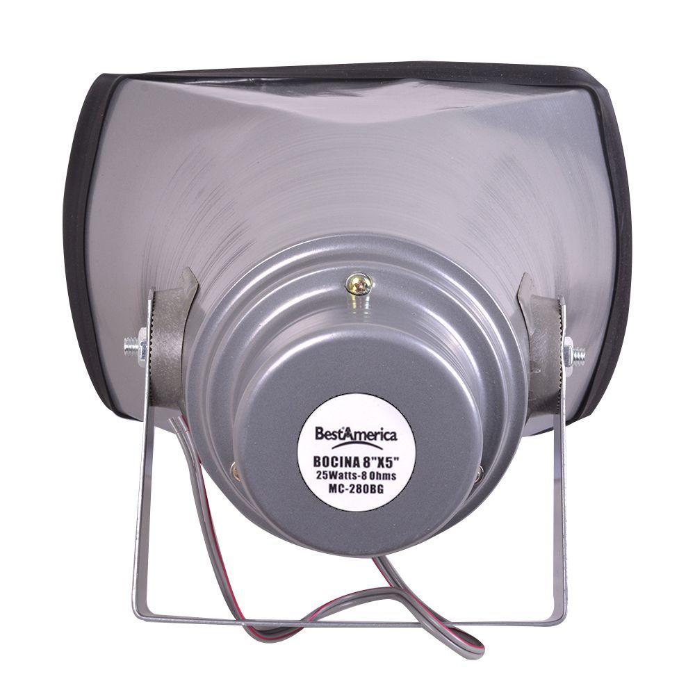 BOCINA PARA EXTERIORES 8X5 25W 8HMS MC-280BG BEST AMERICA-2