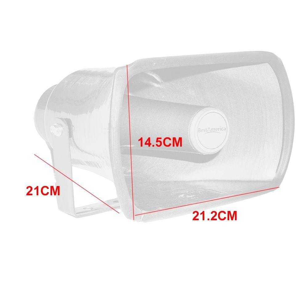 BOCINA PARA EXTERIORES 8X5 25W 8HMS MC-280BG BEST AMERICA-3