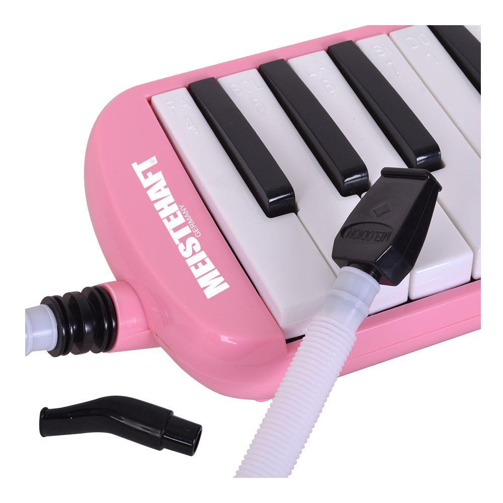 MELODICA 37N ROSADA C/FUNDA MLA-37RA MEISTEHAFT-2