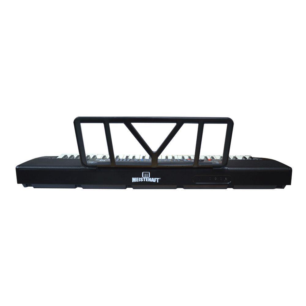 TECLADO 5 OCTAVAS 61 TECLAS CON PEDAL SUSTAIN MEISTEHAFT-2