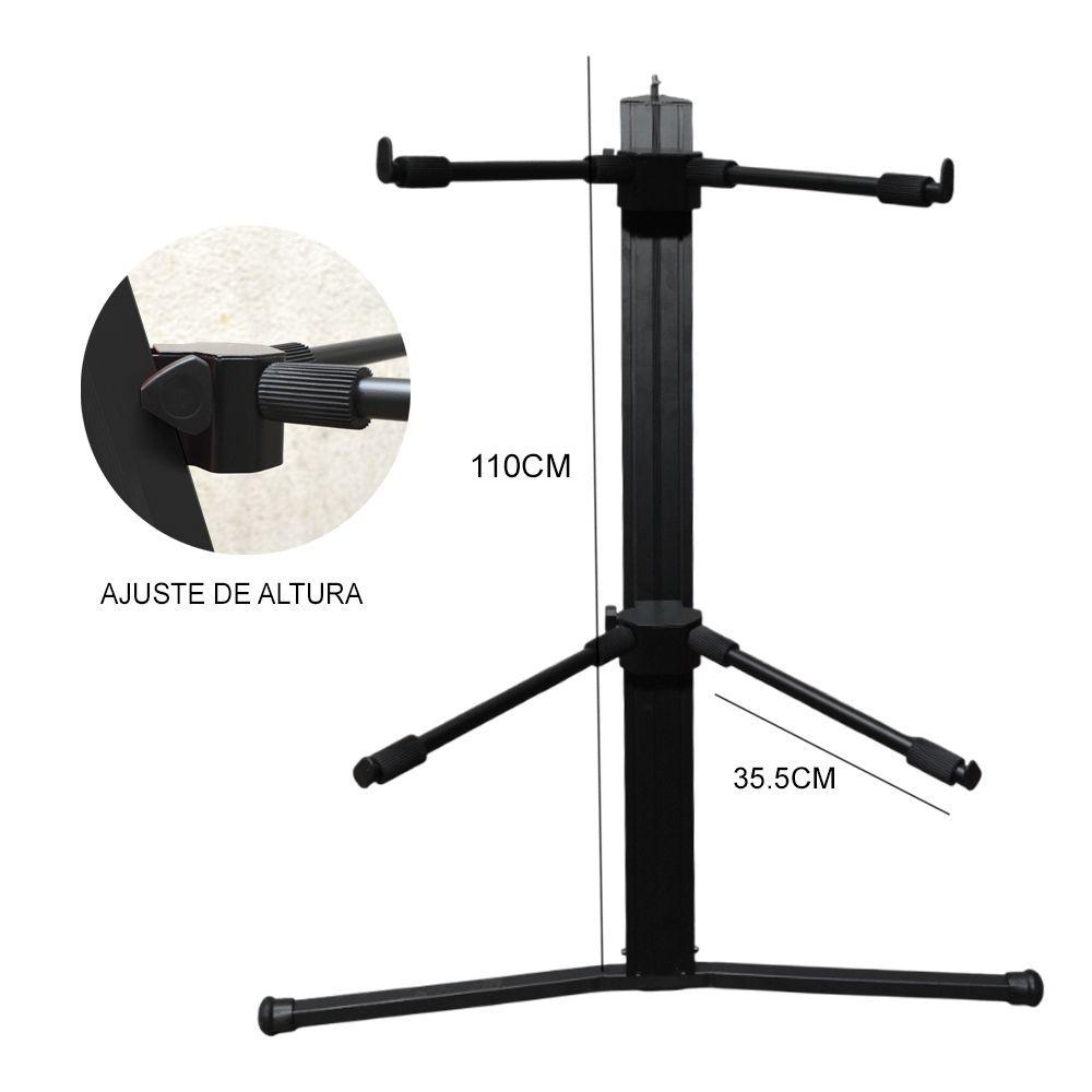 ATRIL SOPORTE PARA DOBLE TECLADO MOD KS 72 RMX-2