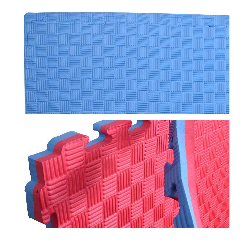 TATAMI 1MT*1MT 25MM  ROJO/AZUL CW-11CH-2    -2