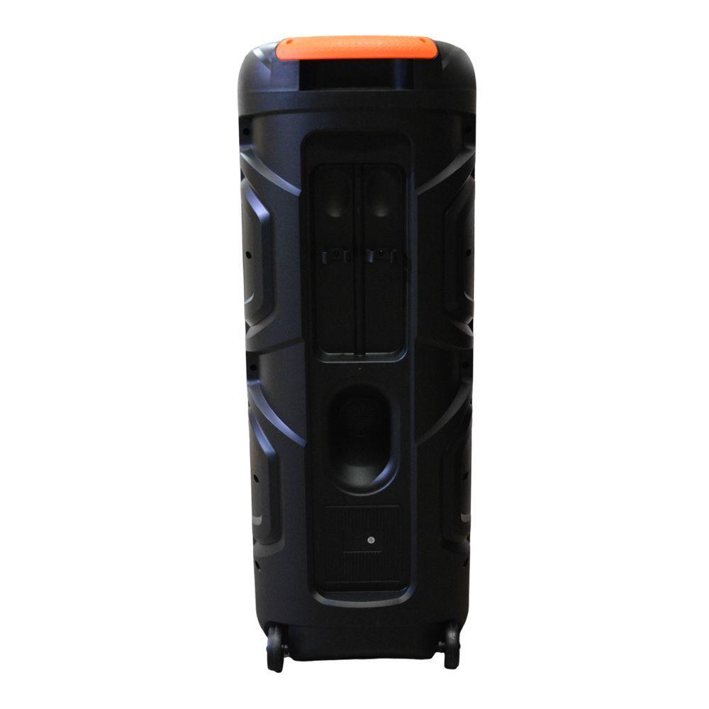 PARLANTE PORTATIL 2X12 BT MP3 FM LED MIC SING E SP 12250-2