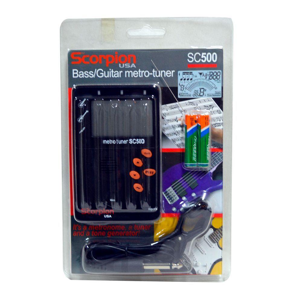 Metronomo/afinador/cromatico Sc-500 Scorpion-4