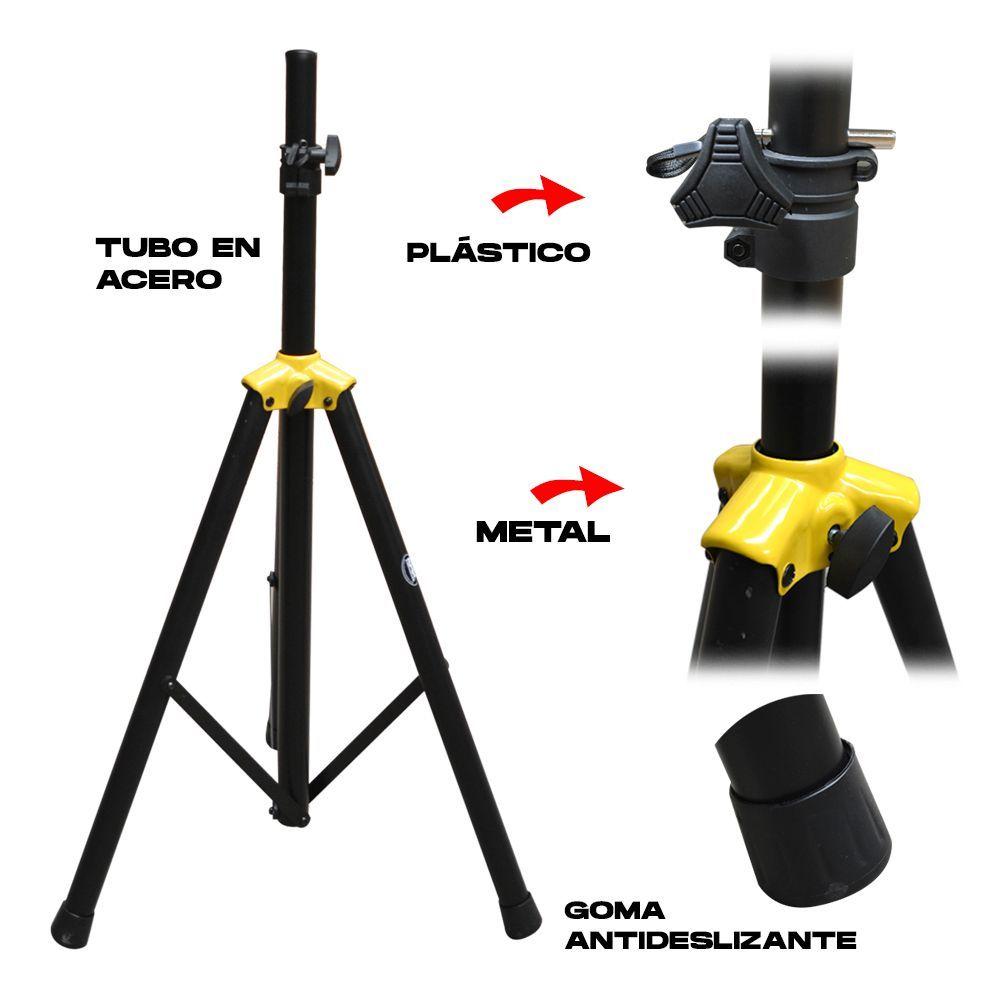ATRIL SOPORTE DE PARLANTE METALICO SP-035Y/HQ FULL RMX-3