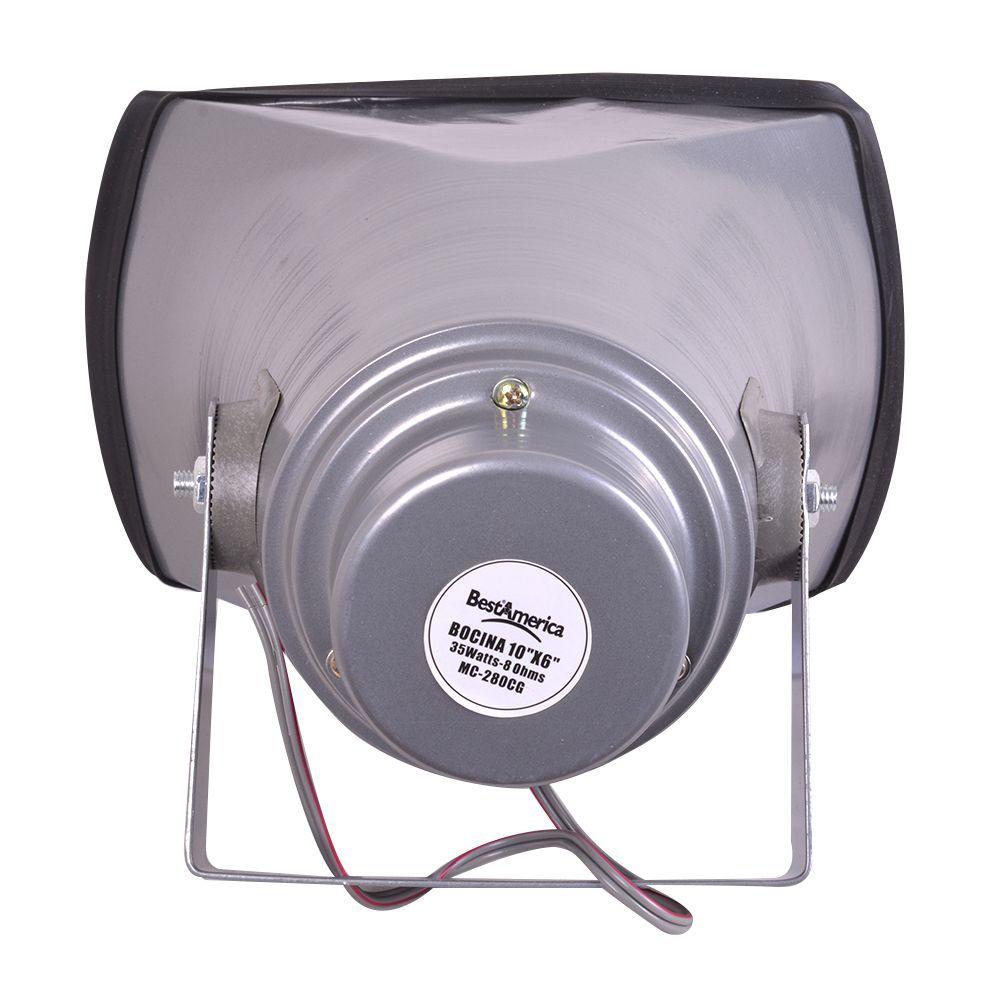 BOCINA PARA EXTERIORES 10X6 35W 8HMS MC-280CG BEST AMERICA-2