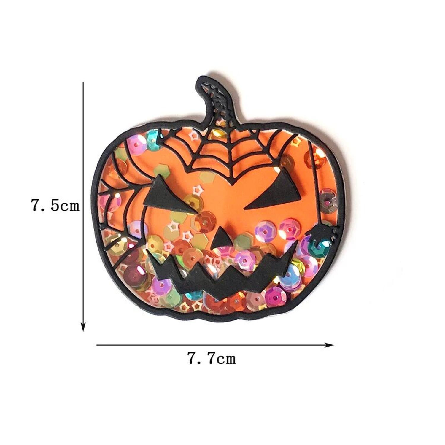 Troquel Shaker - Scrap - Calabaza - Halloween-2