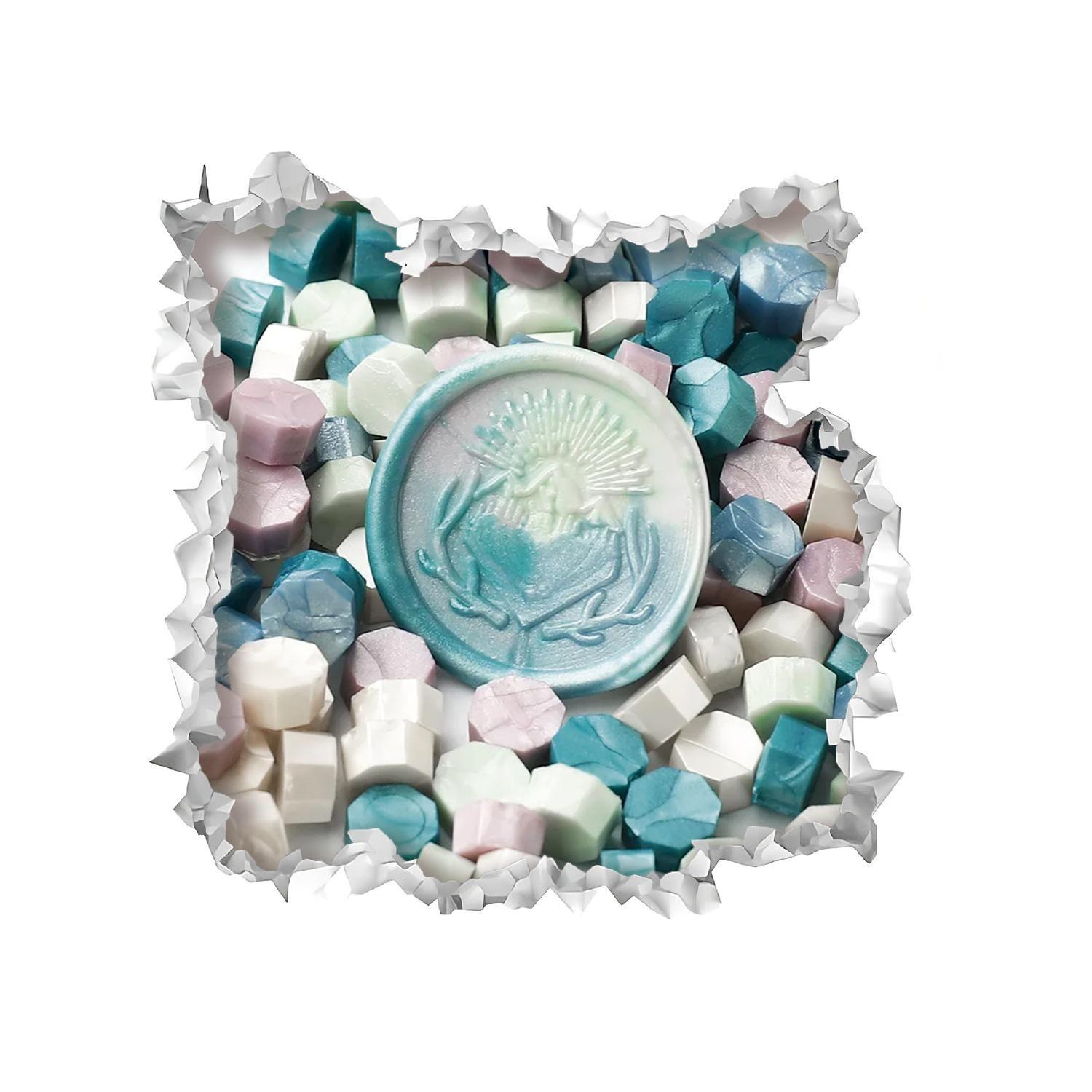 Cera Sellado Lacre - Hielo y Nieve-0