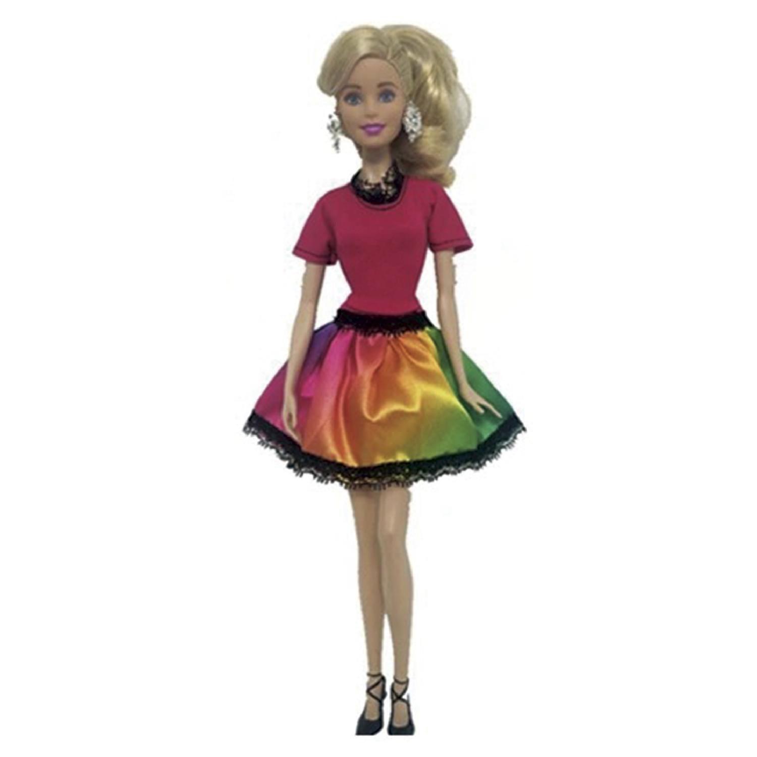 Ropa para Muñeca - Vestido Azul-2