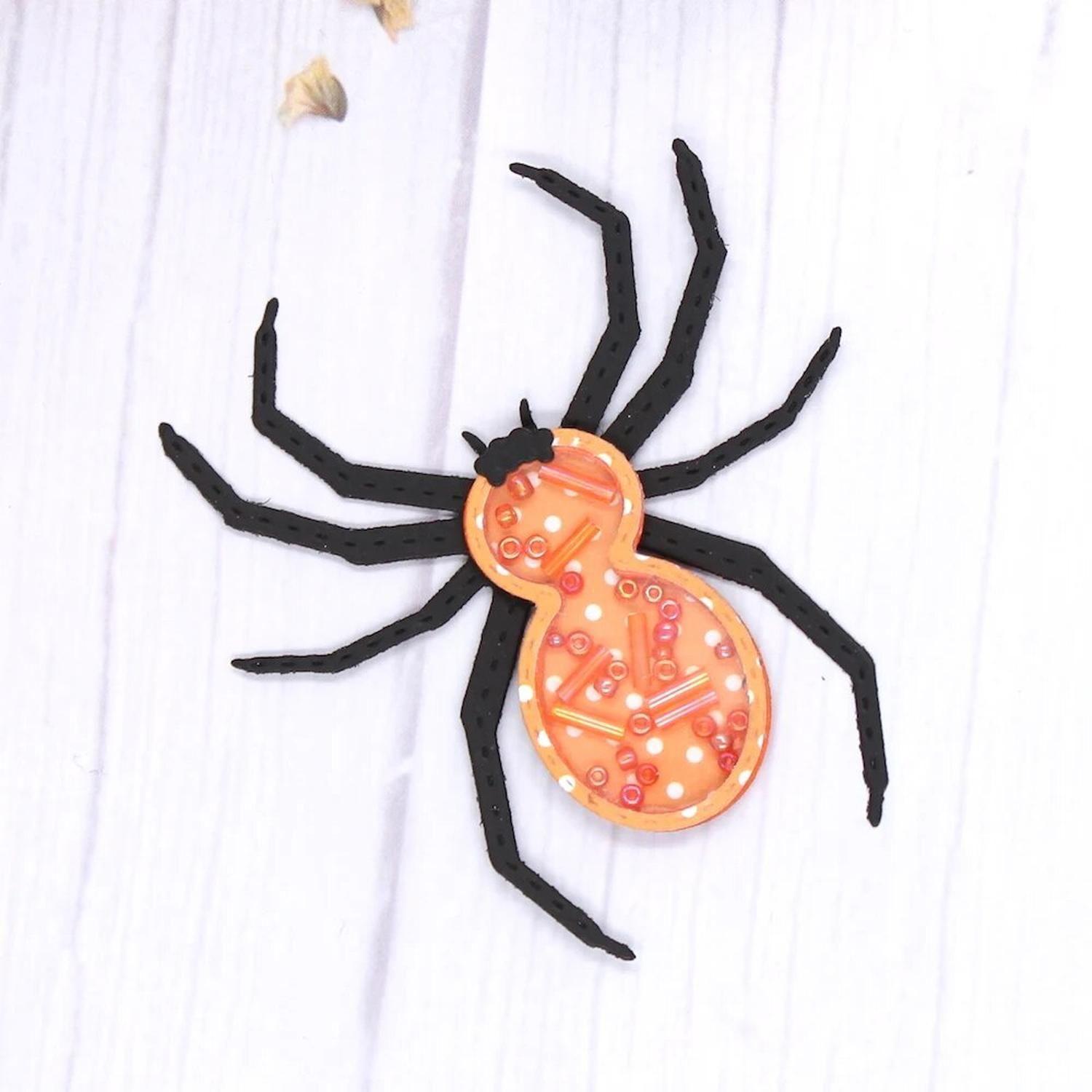 Troquel Shaker - Scrap - Araña - Halloween-3