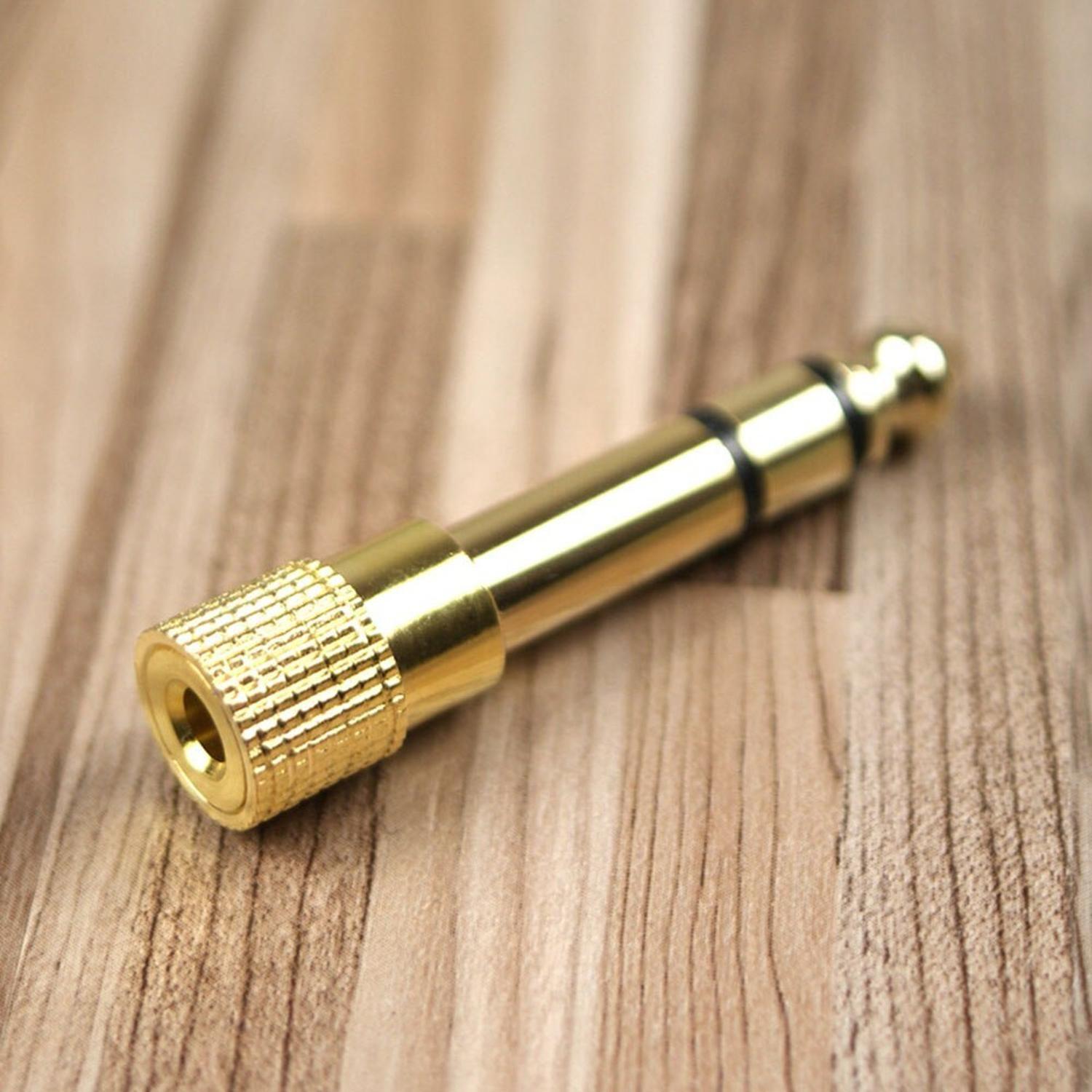 Adaptador Plus 6.5mm-h Int A 3.5mm-m Out Stereo-2