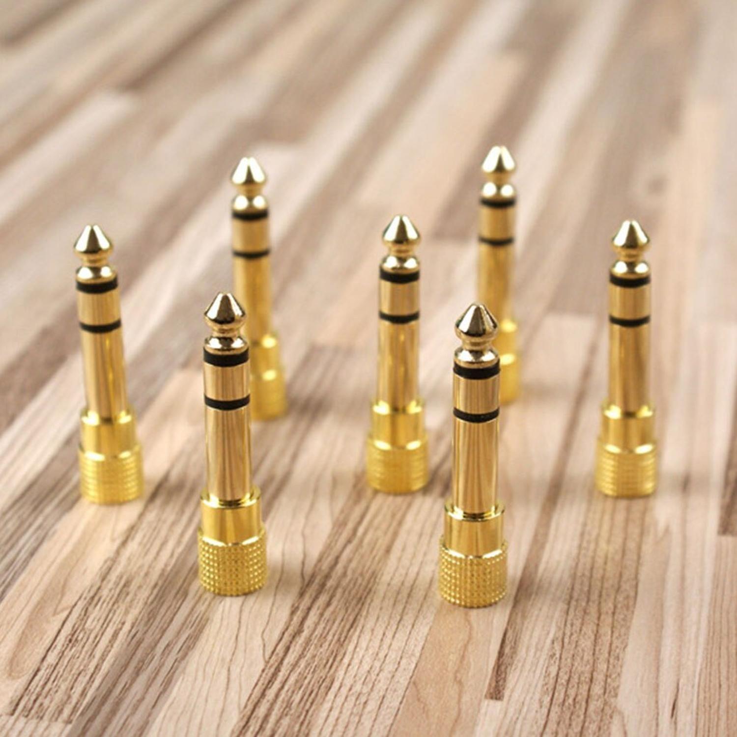 Adaptador Plus 6.5mm-h Int A 3.5mm-m Out Stereo-5