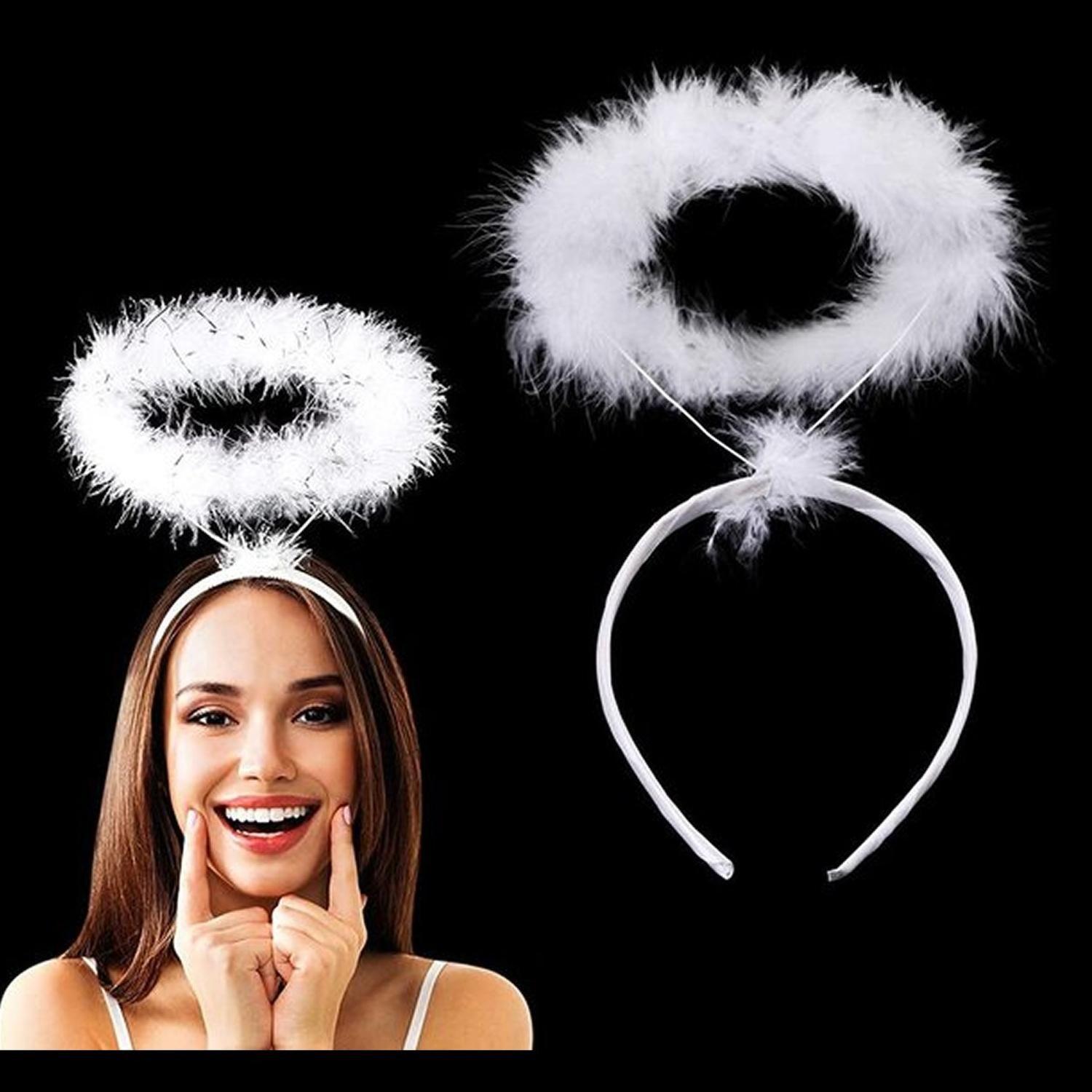 Aureola De Ángel - Halo Corona - Blanca-2